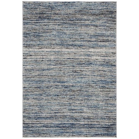 Safavieh 2 ft. 3 in. x 8 ft. Galaxy Rectangle Power-Loomed RugBlue & Gray GAL113M-28